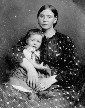 Elizabeth Clemens Balthasar (1836-1871) and daughter Anna